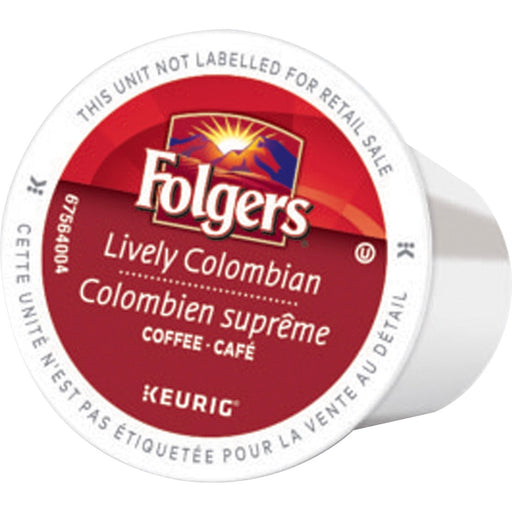 Folger Lively Colombian Coffee K-Cup - The Supply Room