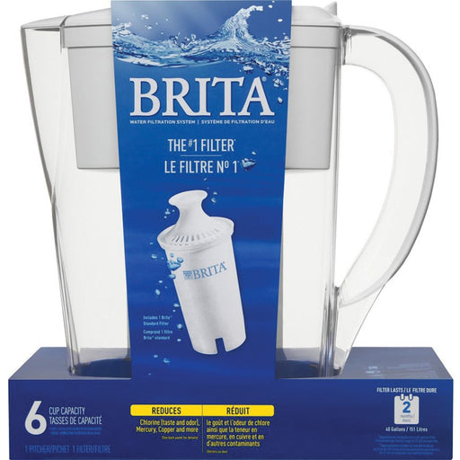 Brita Space Saver Water Filter Pitcher - The Supply Room