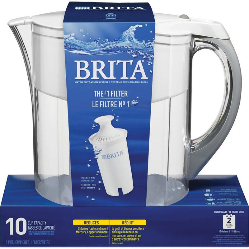 Brita 10-Cup Grand Water Pitcher - The Supply Room