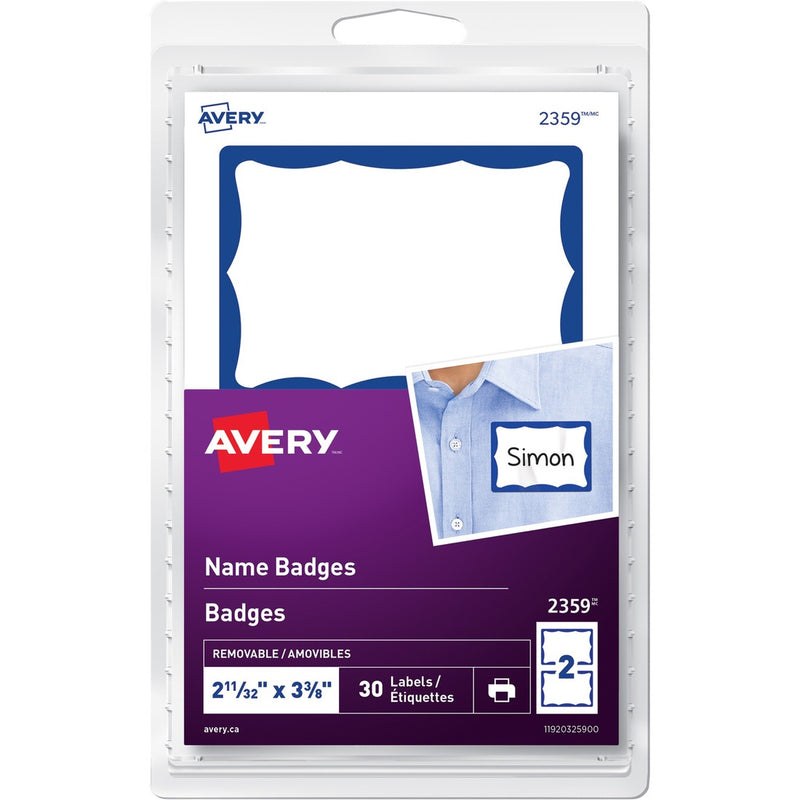 Avery&reg; Name Badge Labels - The Supply Room