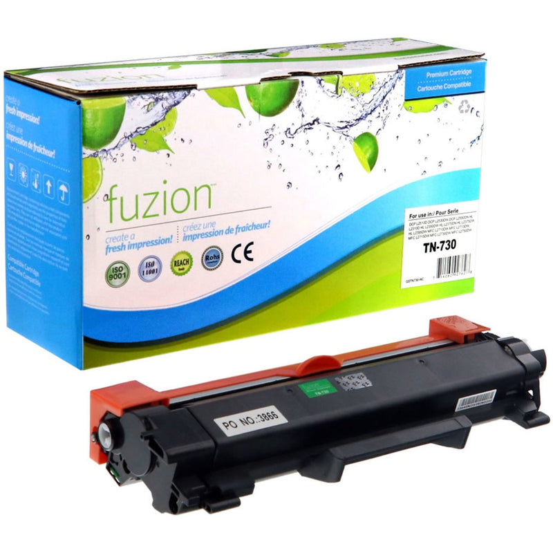fuzion Toner Cartridge - Alternative for Brother TN730 - Black