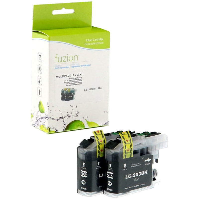 fuzion Ink Cartridge - Alternative for Brother LC203 - Black