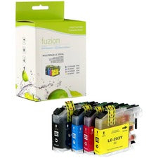 fuzion Ink Cartridge - Alternative for Brother LC203XL - Black, Cyan, Magenta, Yellow