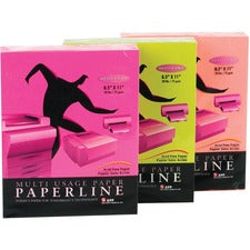 APP Inkjet, Laser Colored Paper - Letter - 8 1/2" x 11" - 20lb - Cyber Pink
