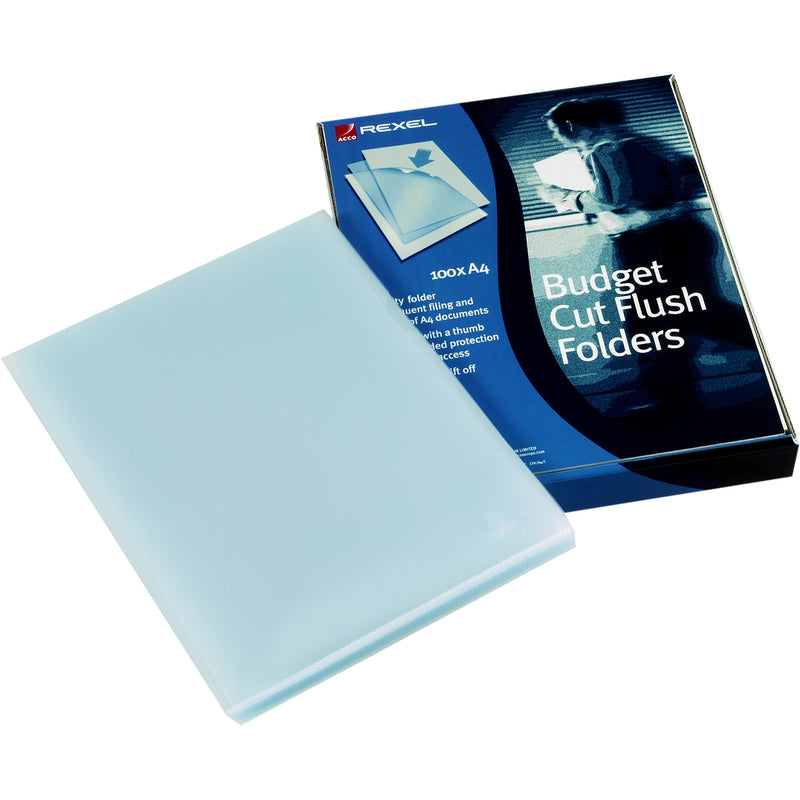 Rexel Budget Cut Flush Folder