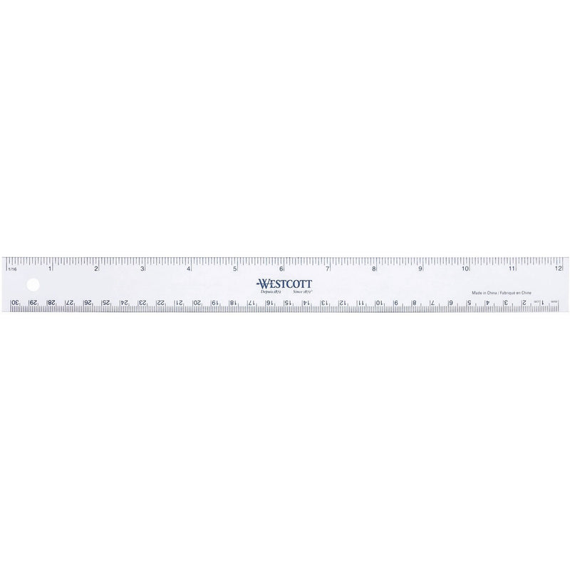 Westcott 30cm/12" Flexible Vinyl Ruler