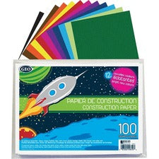 Geocan Construction Paper Envelope, 100 Sheets