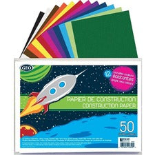 Geocan Construction Paper Envelope, 50 Sheets - The Supply Room