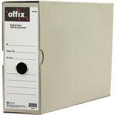 Offix Box File - Legal - 8 1/2" x 14" Sheet Size - Recycled - 6 / Pack