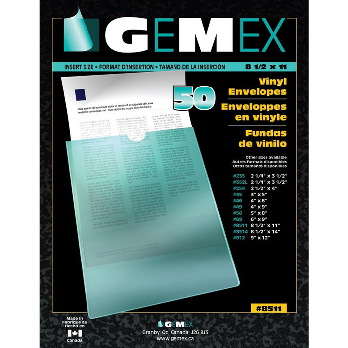 Gemex Envelopes with Thumbhole