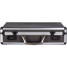 bugatti Carrying Case (Attach&eacute;) for 17.3" Notebook, Tablet - Gun Metallic, Black