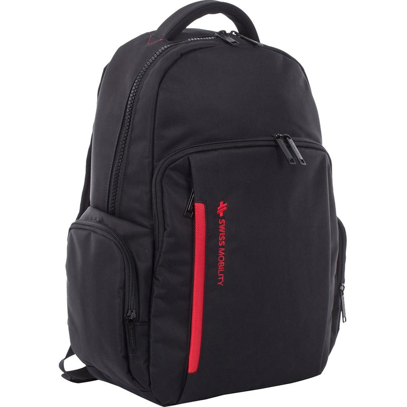 Swiss Mobility Carrying Case (Backpack) for 15.6" Computer, Accessories - Black