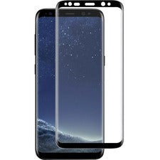 Blu Element 3D Curved Glass Screen Protector Case Friendly Black for Samsung Galaxy S8 Black