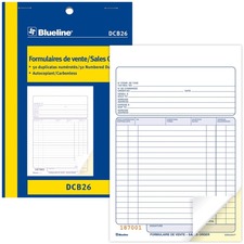 Blueline Sales Orders Book