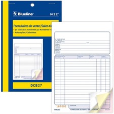 Blueline Sales Orders Book