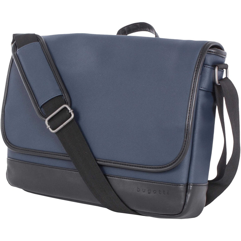bugatti Carrying Case (Briefcase) for 14" Notebook - Navy - The Supply Room