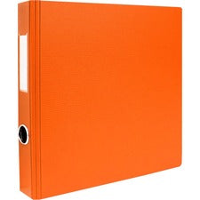 Geocan 1.5" Textured Heavy-duty Binder, Orange