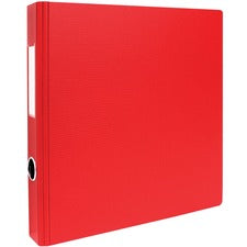 Geocan 2" Textured Heavy-duty Binder, Red - The Supply Room