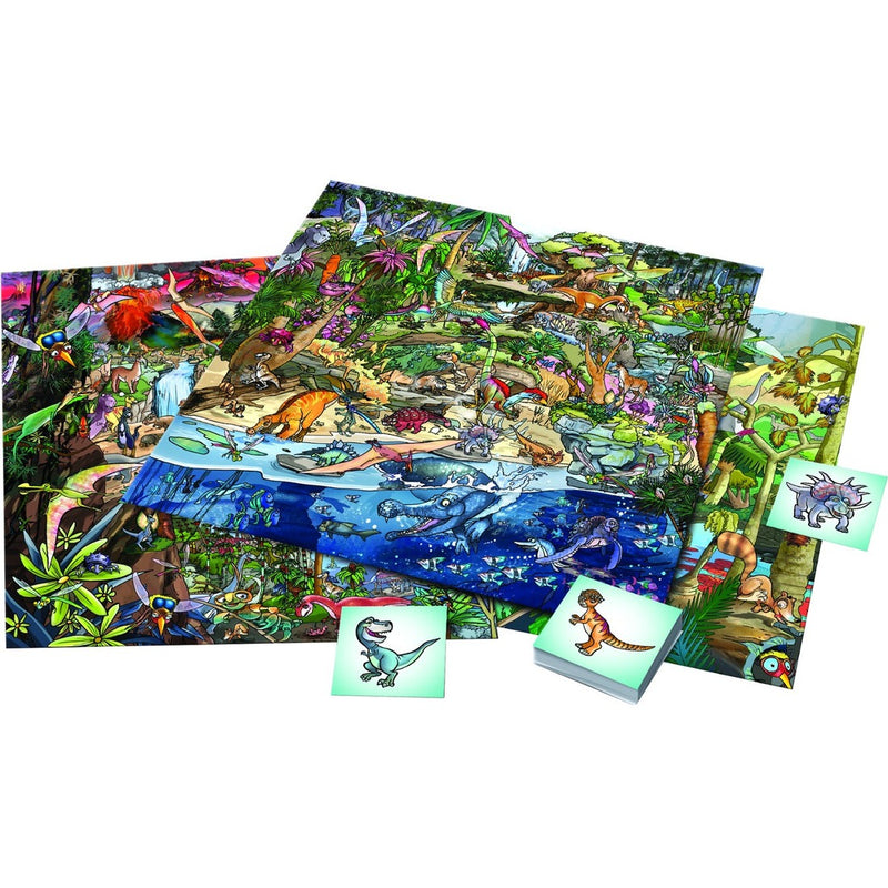 Editions Gladius Hide & Seek - Dinosaurs