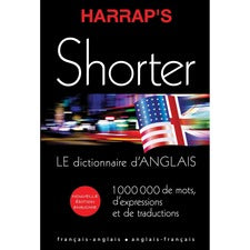 Harrap's Shorter Bilingual Dictionary 2021 Editions Printed Book