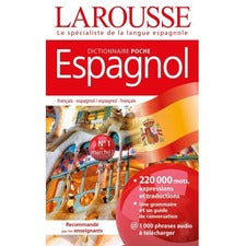 Larousse Dictionnaire Larousse poche Espagnol Printed Book - The Supply Room
