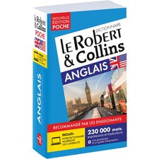 Le Robert Collins Bilingual Pocket Dictionary 2020 Editions Printed Book