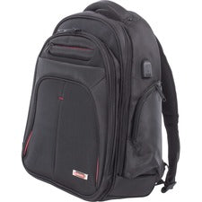 Swiss Mobility Carrying Case (Backpack) for 15.6" Notebook - Black