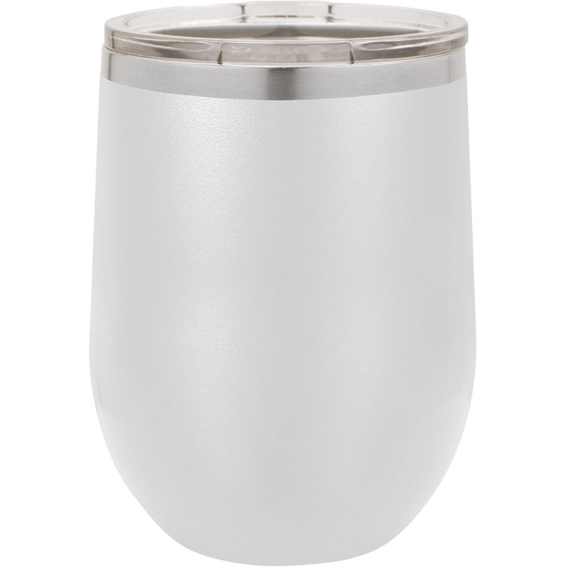Derome Isotherm Cup - 354.88 mL - White, Silver, Clear - Stainless Steel