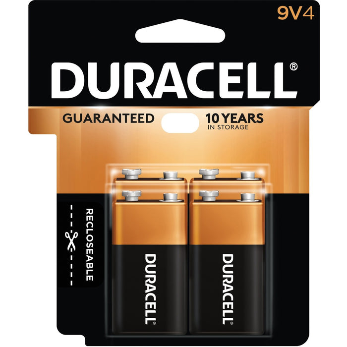 Duracell Coppertop Alkaline 9V Battery - MN1604 — The Supply Room