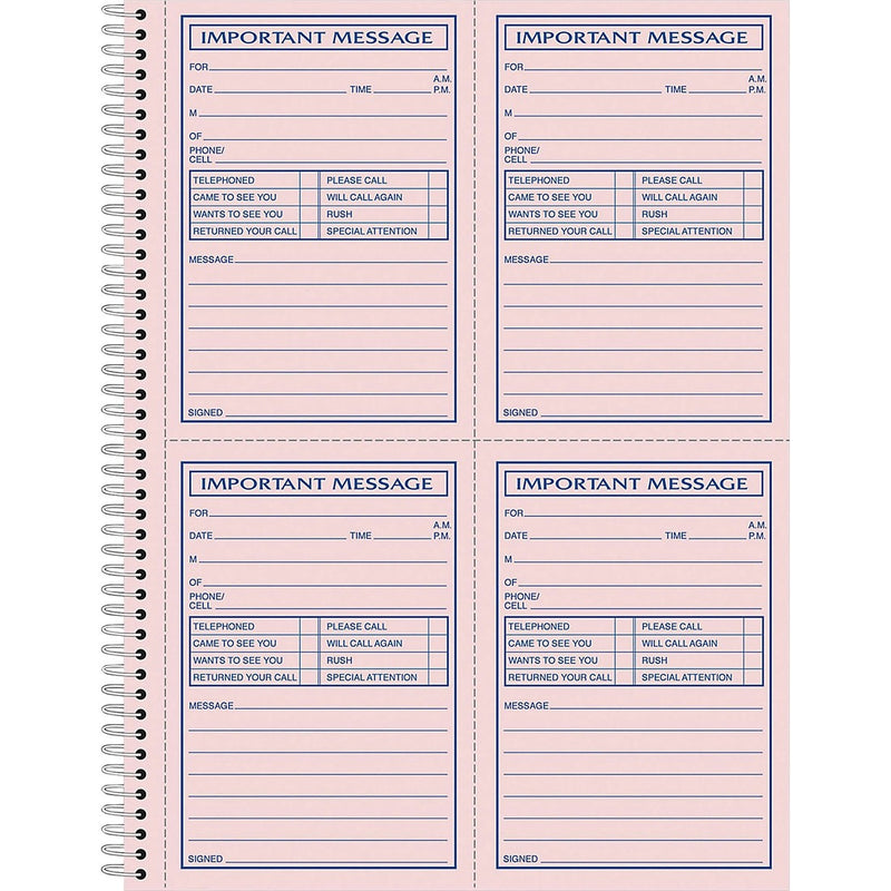 Adams Carbonless Important Message Pad