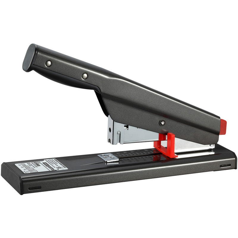 Bostitch Antimicrobial Heavy Duty Stapler - 130 Sheets Capacity - 210 Staple Capacity - Full Strip - 1/4" , 1/2" , 3/8" , 5/8" Staple Size - Black