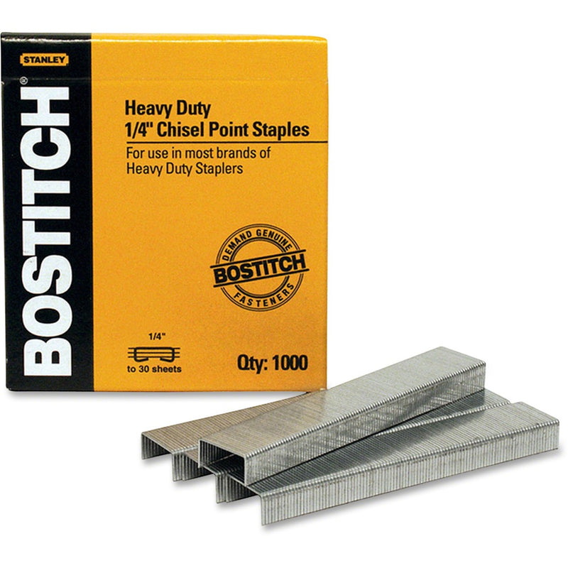 Bostitch Heavy-duty Premium Staples 1/4"
