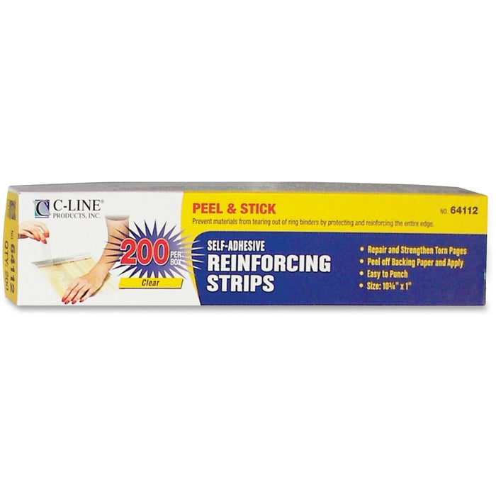 C-Line Self-Adhesive Reinforcing Strips