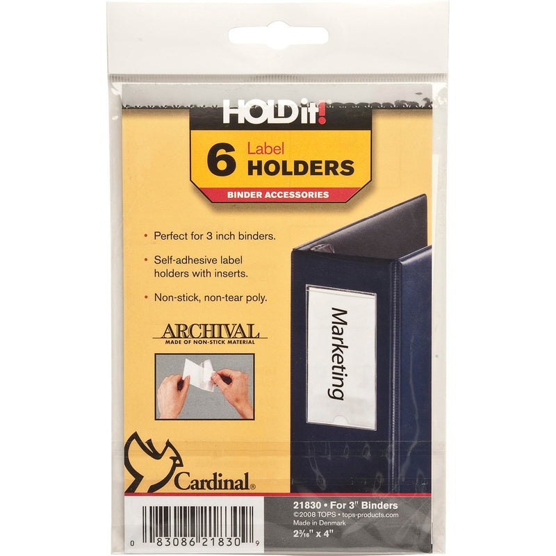 Cardinal HOLDit! Self-Adhesive Label Holders