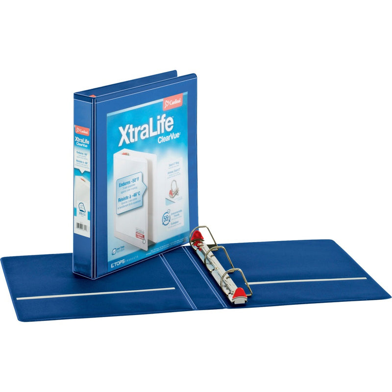Cardinal Xtralife ClearVue Locking Slant-D Binders 1 1/2"