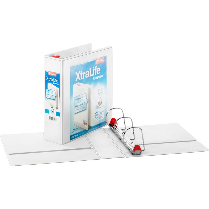 Cardinal Xtralife ClearVue Locking Slant-D Binders 3" - The Supply Room