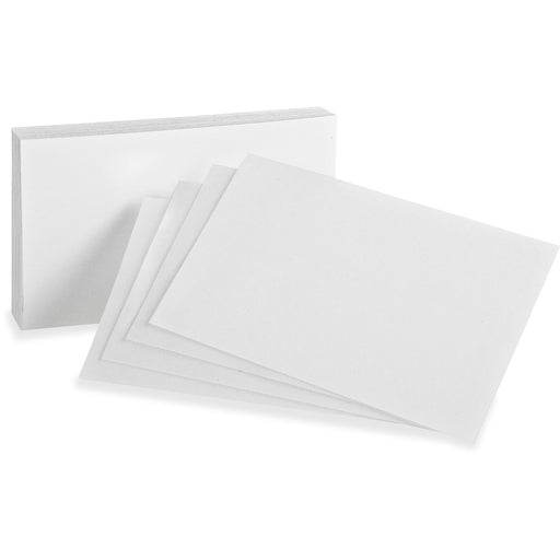 Oxford Blank Index Cards - The Supply Room