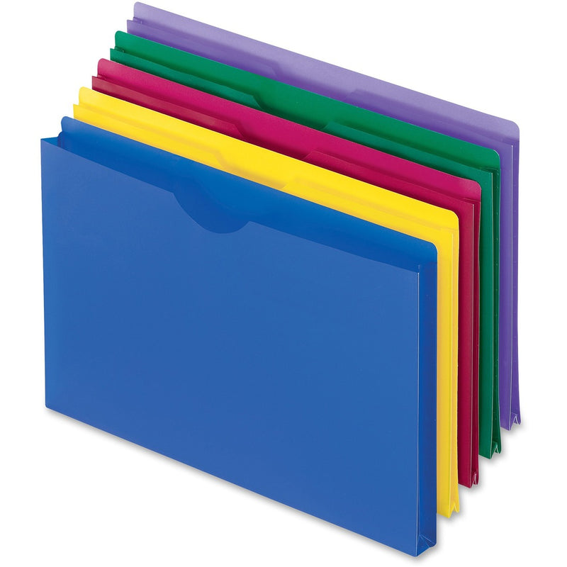 Pendaflex Translucent Poly Legal-size File Jackets