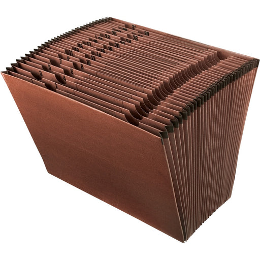 Pendaflex 31-Pocket Red Fiber Expanding File - The Supply Room