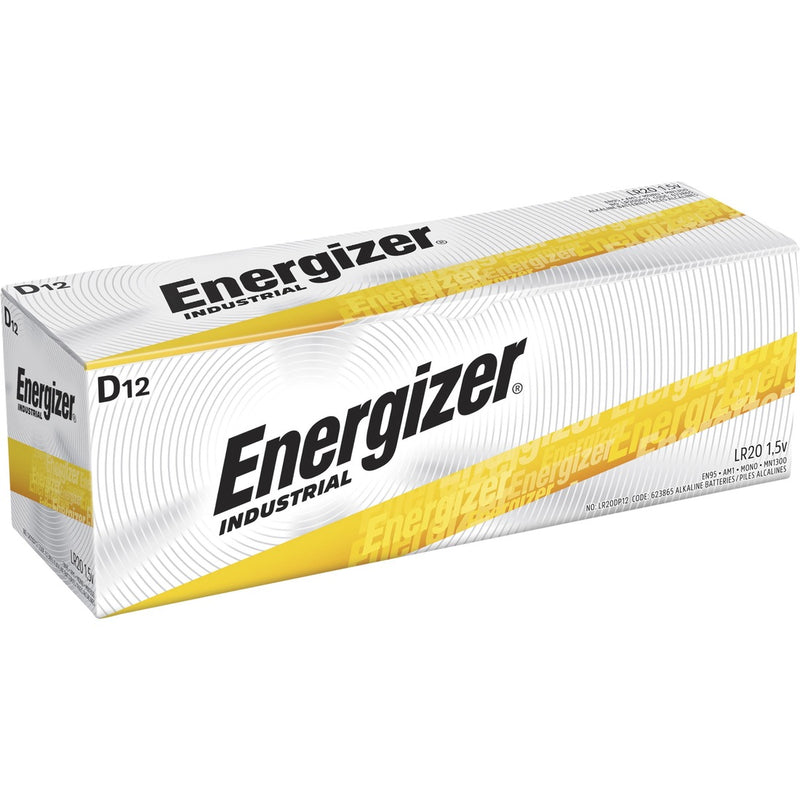 Energizer Industrial Alkaline D Batteries