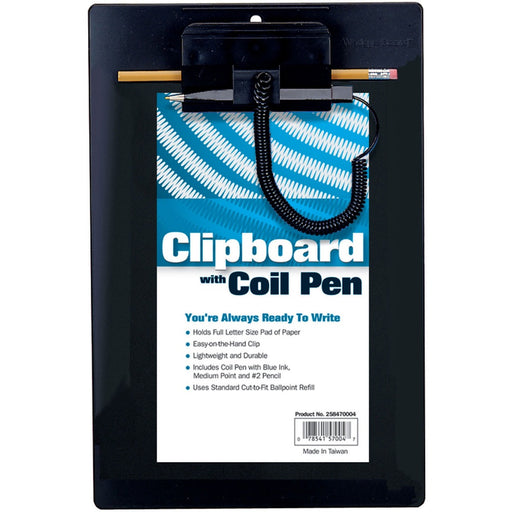 MMF Clipboard with Coil Pen - The Supply Room