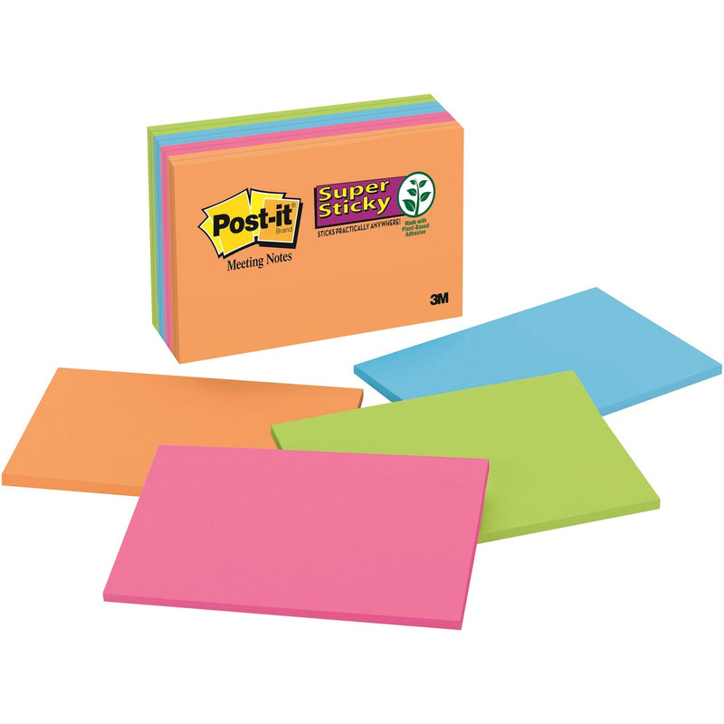 Post-it&reg; Super Stick Notes - Rio de Janeiro Color Collection