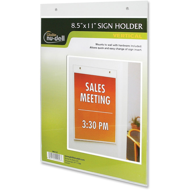 NuDell Acrylic Sign Holders