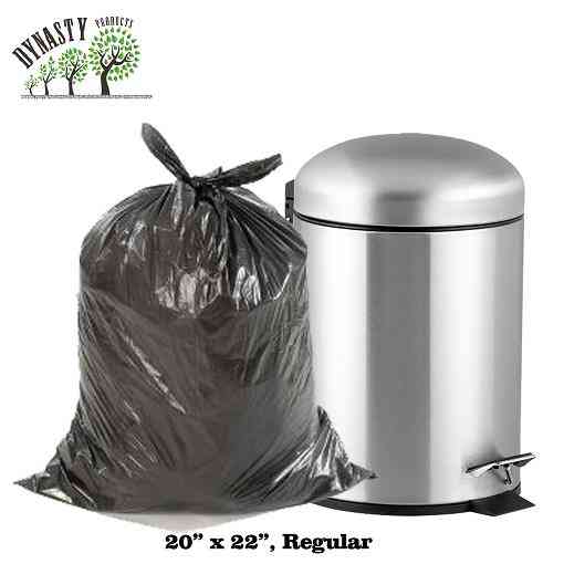 [Garbage Bags, Small-Mid] Garbage Bags, Can Liners SMALL-MEDIUM Bins Variety sizes, BLACK