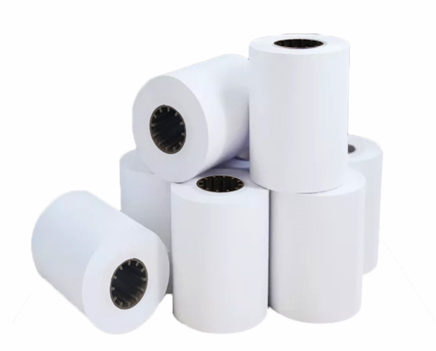 Thermal Paper Rolls 2-1/4 x 55 ft | 38mm Diameter | fits Verifone vx520 | fits Ingenico iCT220 and iCT250 | 100 Rolls per case