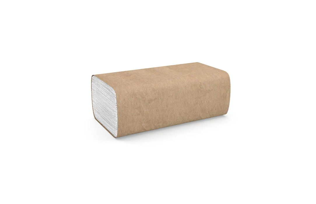 [White] Singlefold Paper Towel, 9 x 9.45", 250/pack, 4000/carton