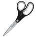 Scissors, Bent/Soft Handles, 8", Black - The Supply Room