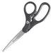 Recycled Basic Scissors, Bent, 8", Black - The Supply Room