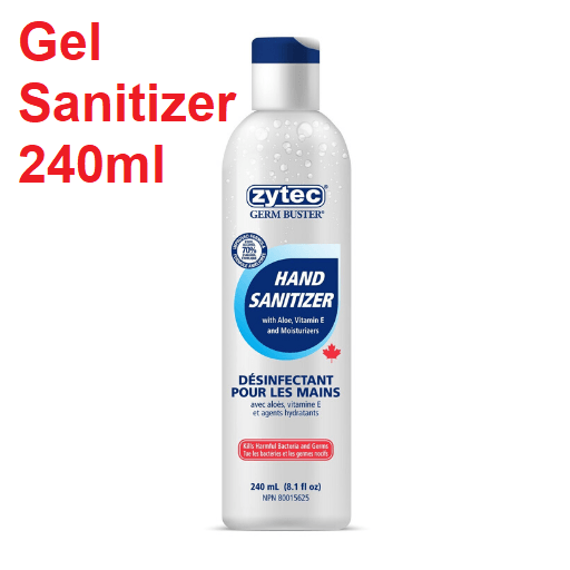 [Hand Sanitizer] Zytec Germbuster Clear Gel Hand Sanitizer Pro 240 mL Flipcap