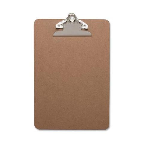 BUSINESS SOURCE CLIPBOARD STANDARD 6" X 9" HARDBOARD BRO